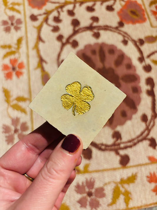 Klavertje - Mini tegeltje