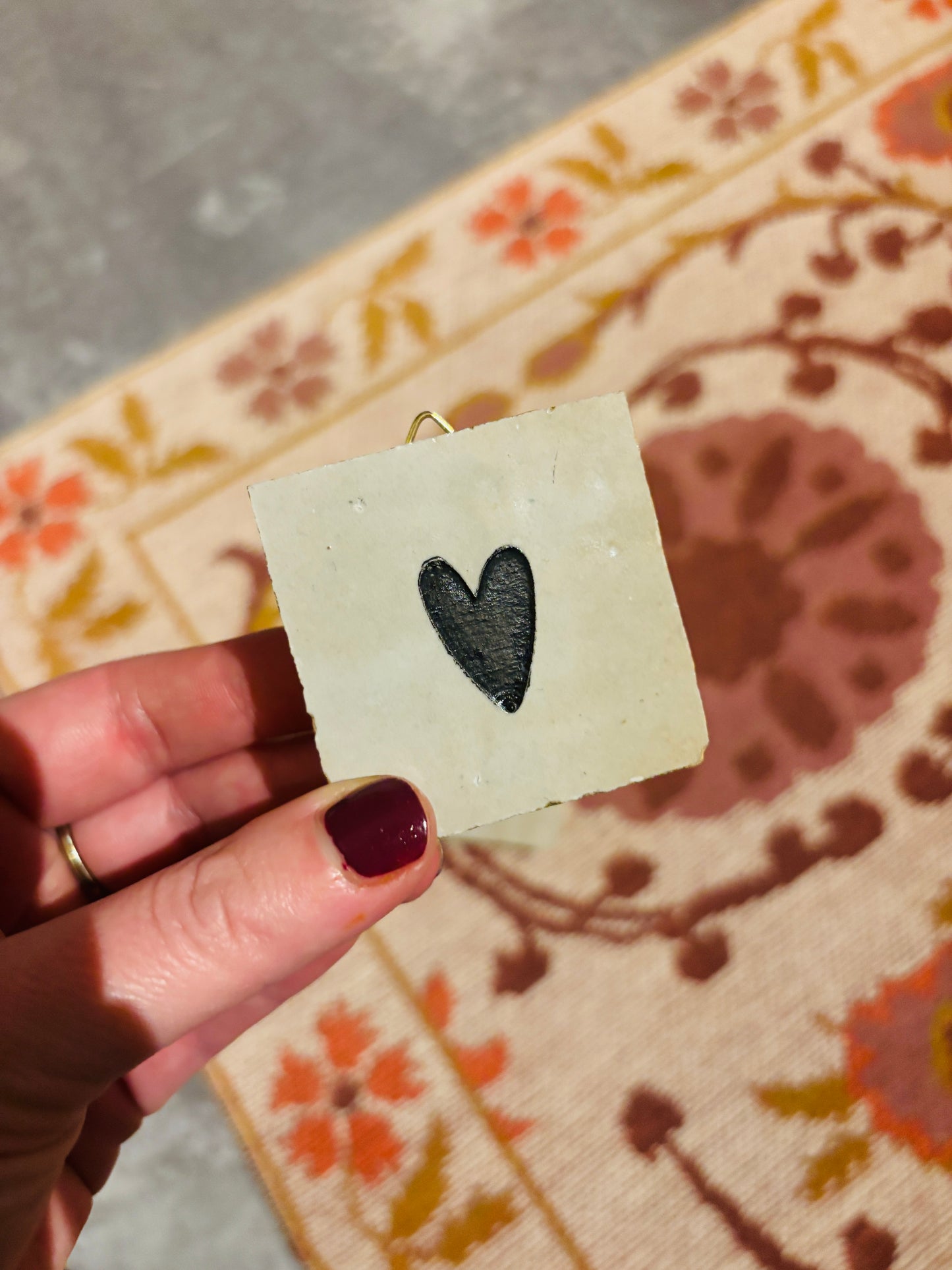 Hartje - Mini tegeltje