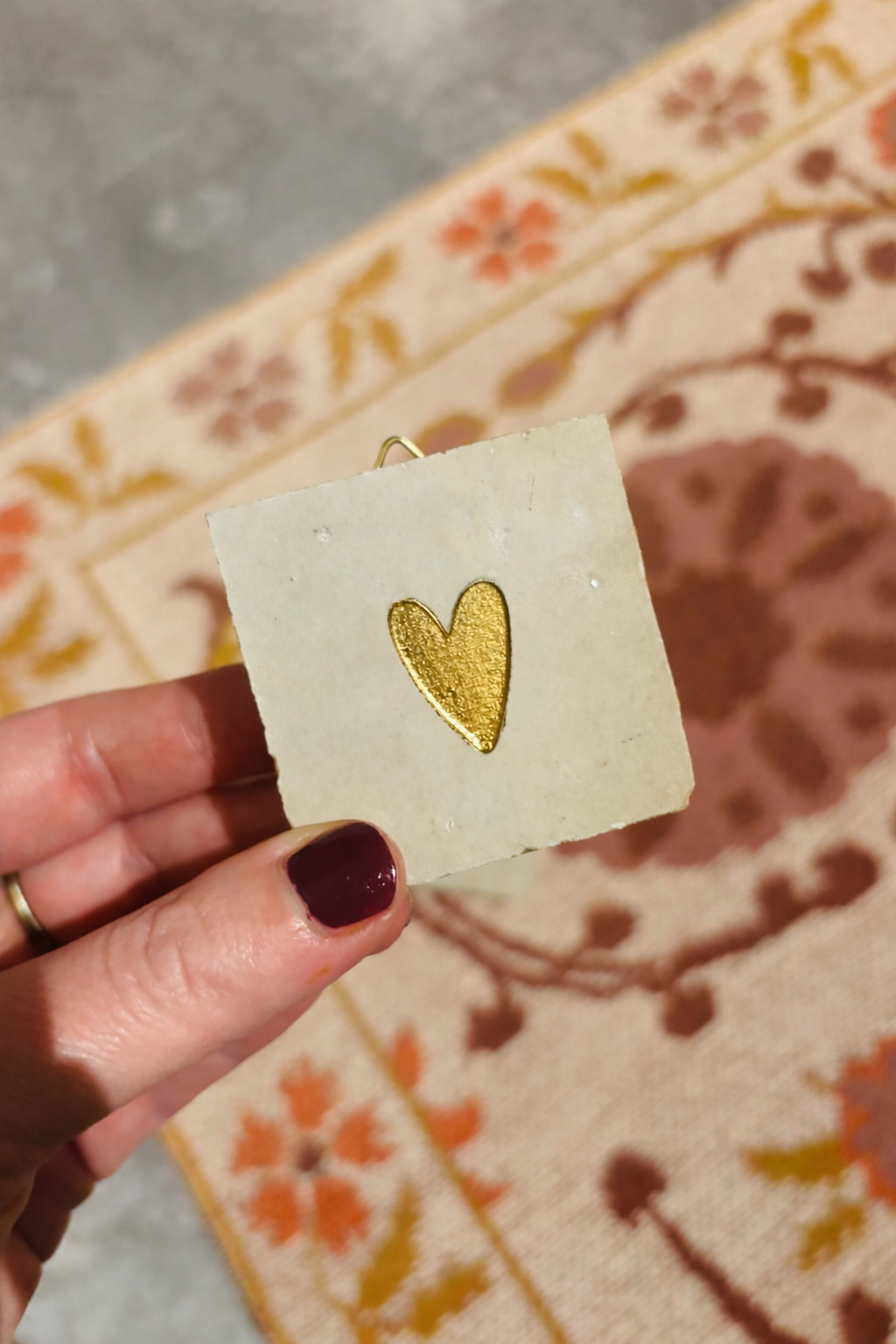 Hartje - Mini tegeltje