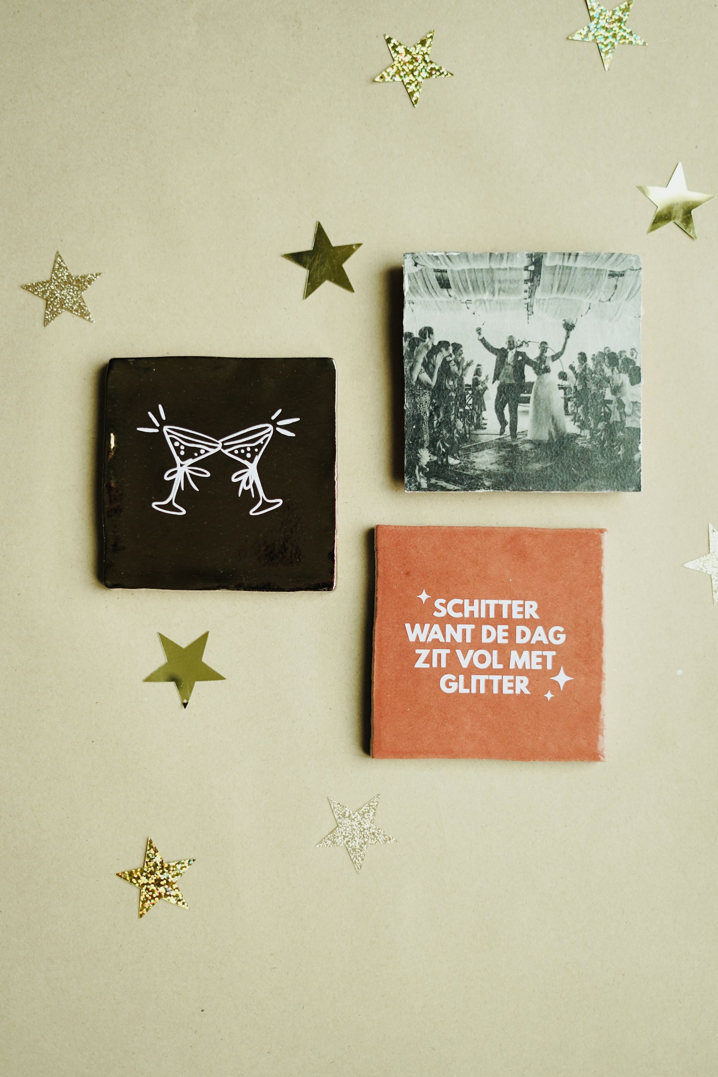 Tegeltje - Champagne